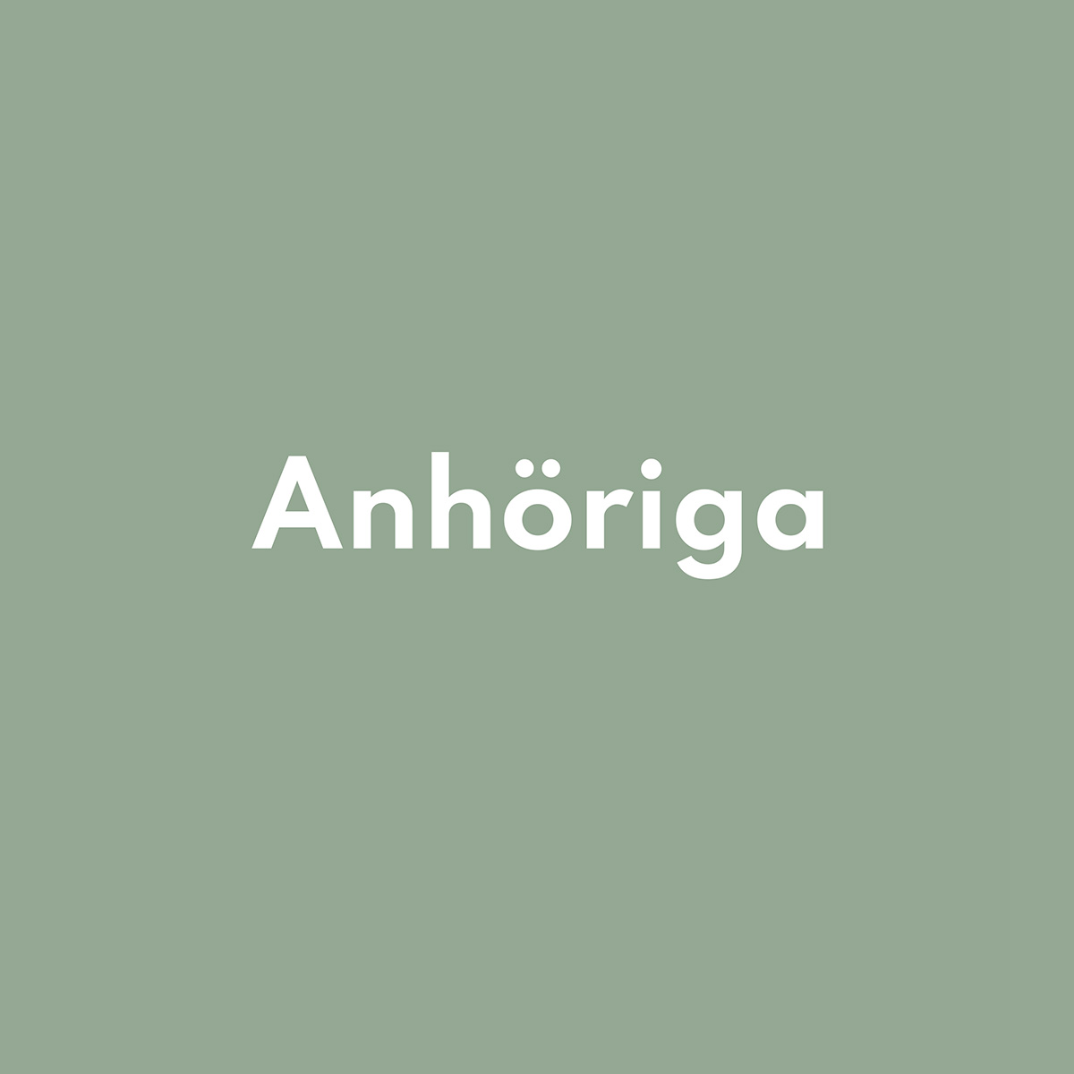 Anhöriga